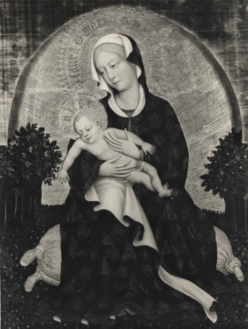 French and Co. — Gentile di Niccolò di Giovanni (Gentile da Fabriano) - seguace - sec. XV - Madonna con Bambino — insieme